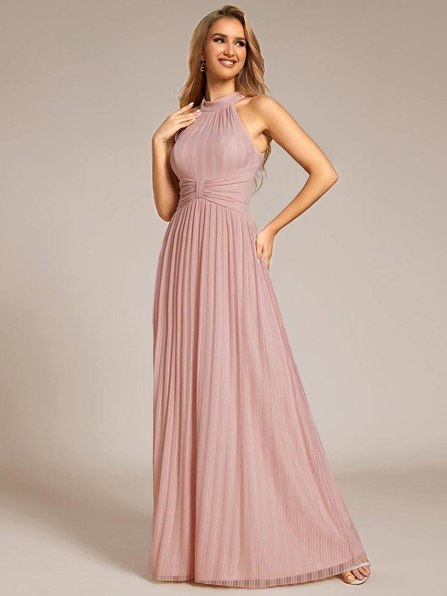 Dazzling Floor-Length A-Line Sleeveless Sequin Formal Evening Dress