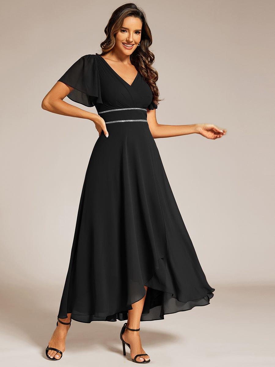 Fabulous A-Line V-Neck Chiffon Mother of the Bride Dress