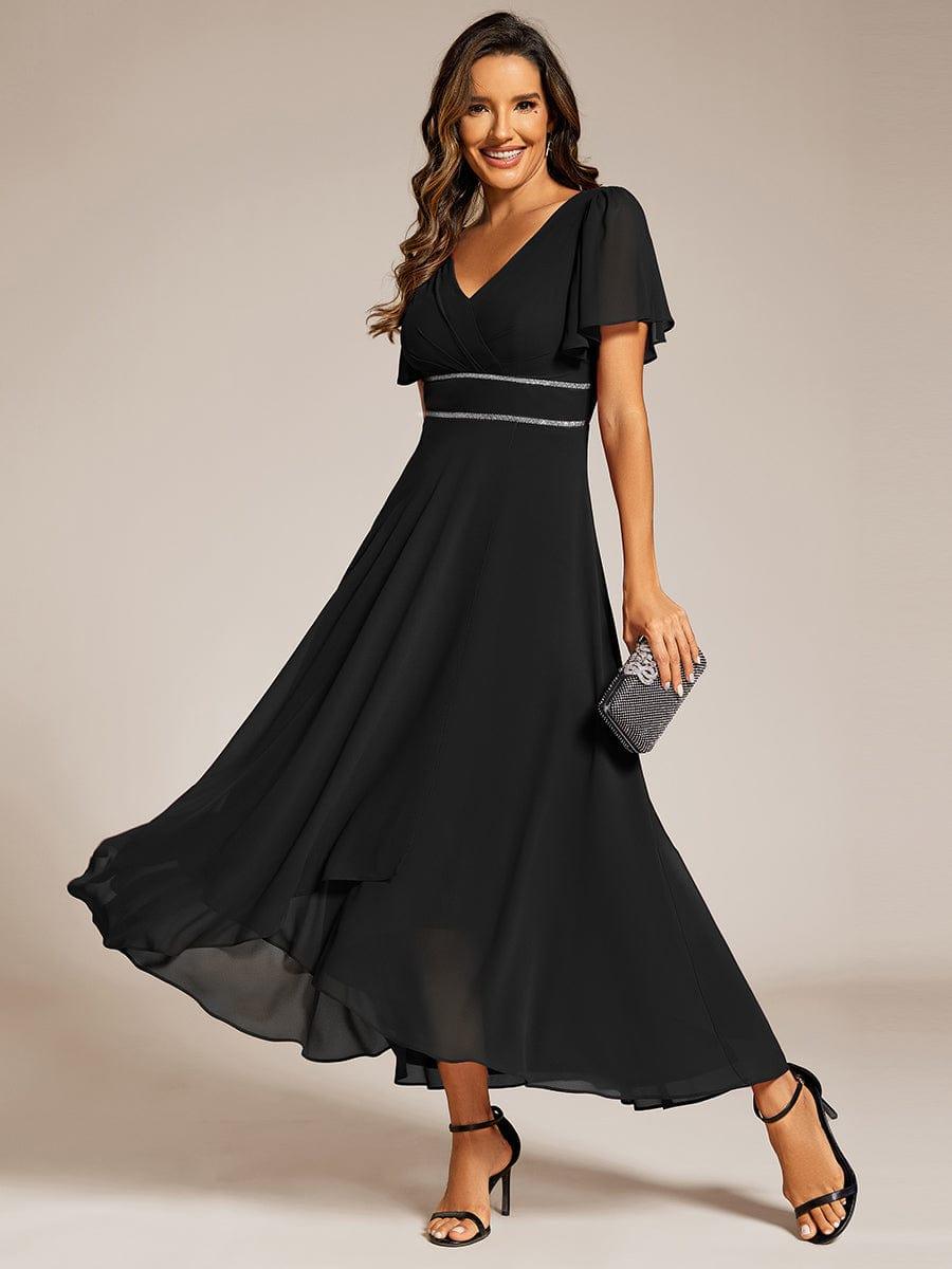 Fabulous A-Line V-Neck Chiffon Mother of the Bride Dress