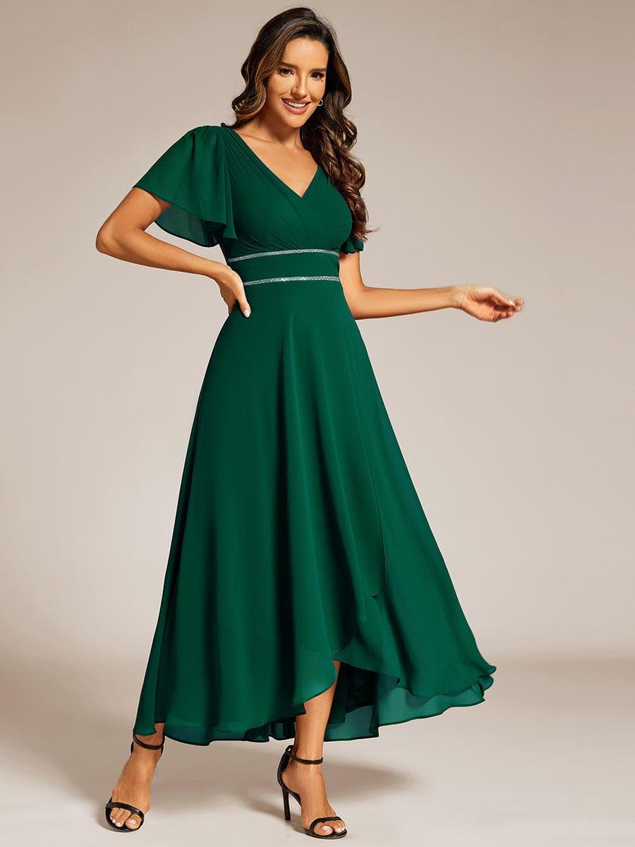 Fabulous A-Line V-Neck Chiffon Mother of the Bride Dress
